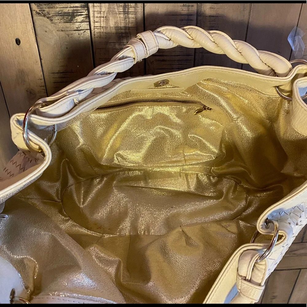 🤩 NWOT Loeffler Randall For Target Bag 🤩 Woven Bottega Veneta Lookalike! - Picture 7 of 8